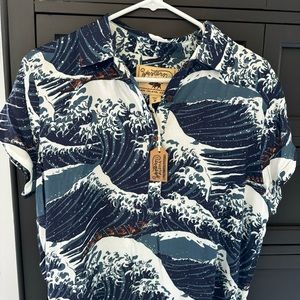 Western Aloha Placket Dress